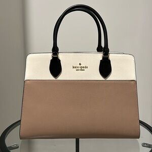 Kate Spade Madison Colorblock Saffiano Leather Small Satchel